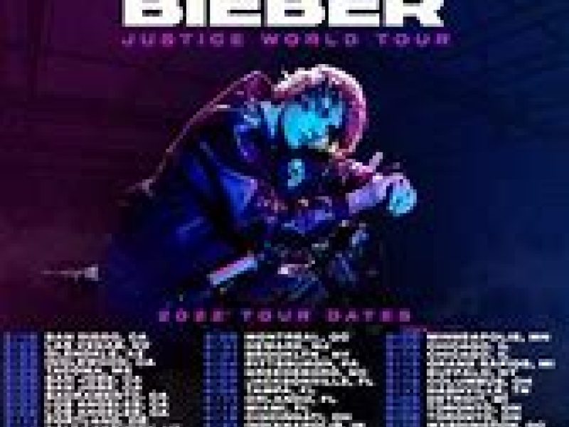 Justice World Tour Justin Bieber Concert